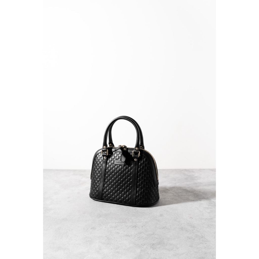 GUCCI Guccissima dome mini top handle