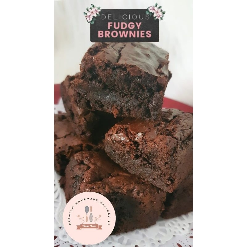 

FUDGY BROWNIES (DARK CHOCOLATE) | JATIM ONLY