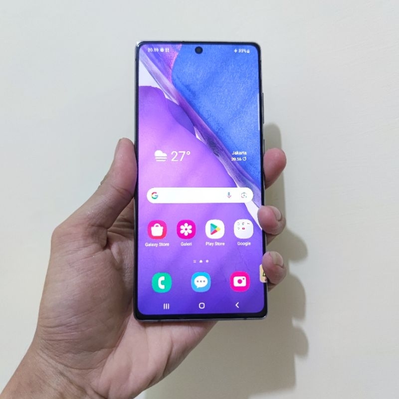 Samsung Galaxy Note 20 8/256 Second Bekas Original Ex Sein Indonesia