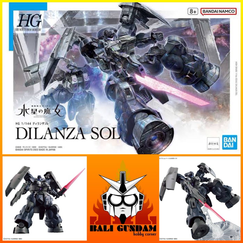 HG 1/144 MD-0031UL DILANZA SOL Bali Gundam Hobby Corner Bandai Original