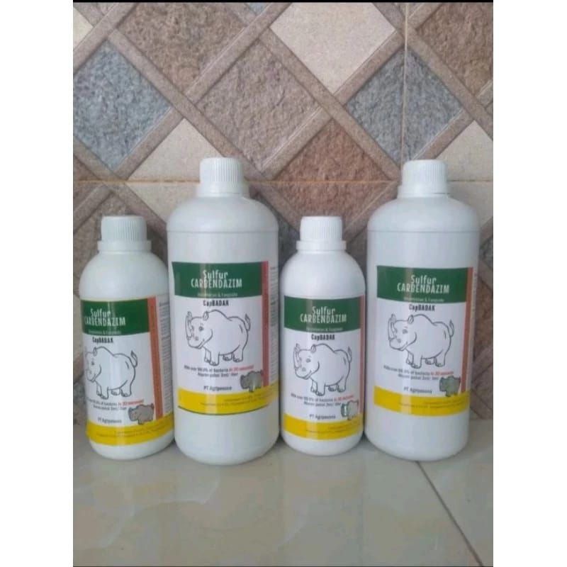 Disinfectan Cap Badak 1 Liter Sulfur Carbendazim