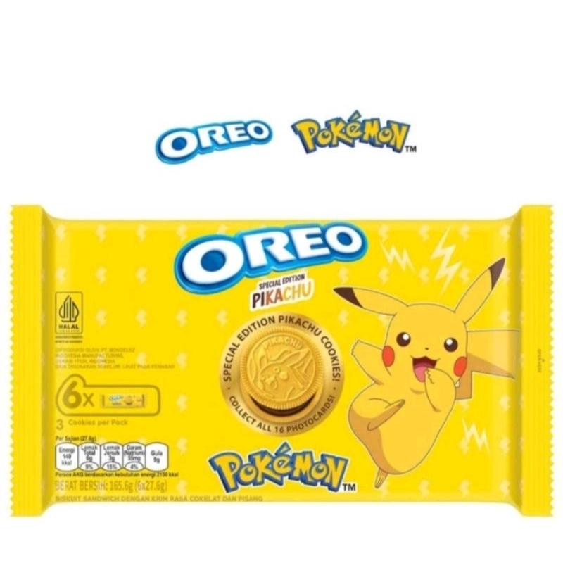 

oreo pokemon special edition pikachu