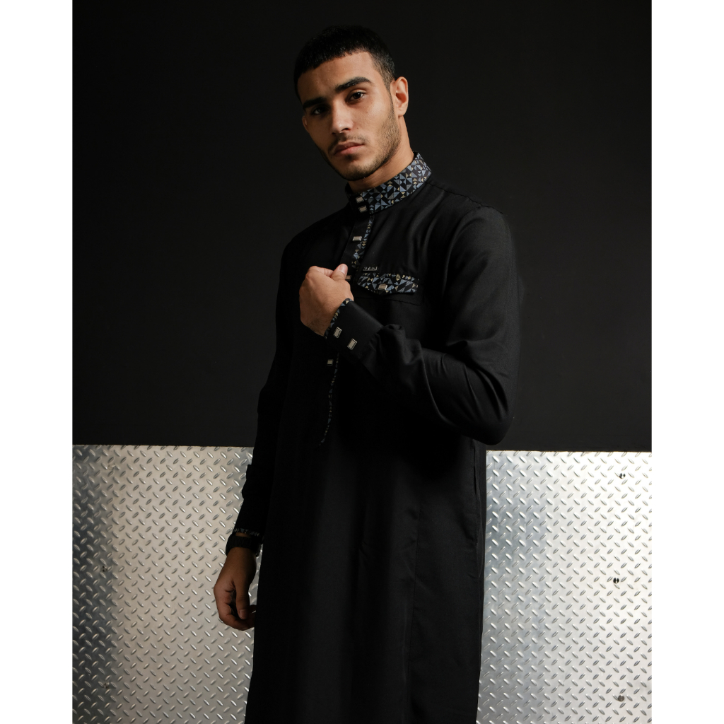 Shahama Thobe Exclusive SH-142 Black