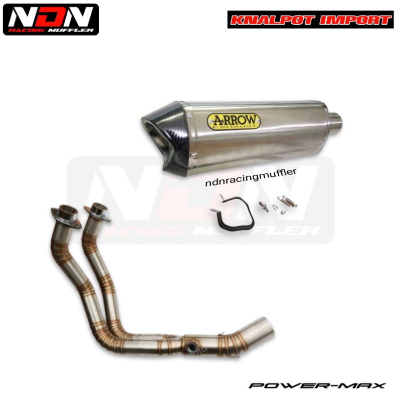 FULLSYSTEM KNALPOT RACING ARROW FOR ER6 NINJA 250CC CBR250RR R25 MT25