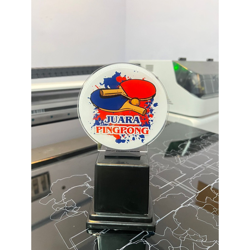 Piala Tenis Meja Piala Ping Pong Akrilik