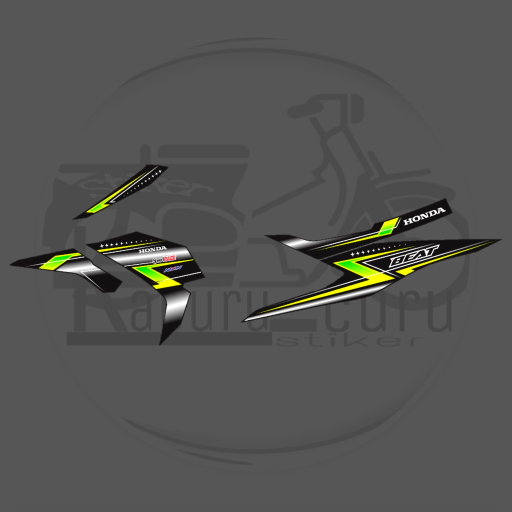 STIKER VARIASI NEW HONDA BEAT STREET NEW 2021/BEAT DELUXE
