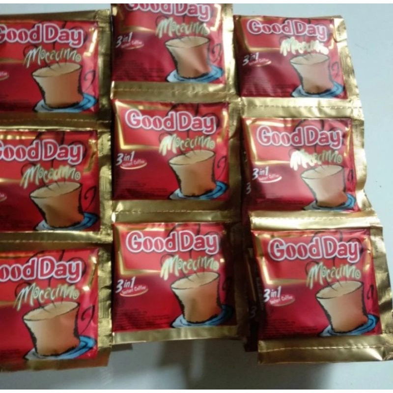 

Good day mocacino renceng isi 10 sachet