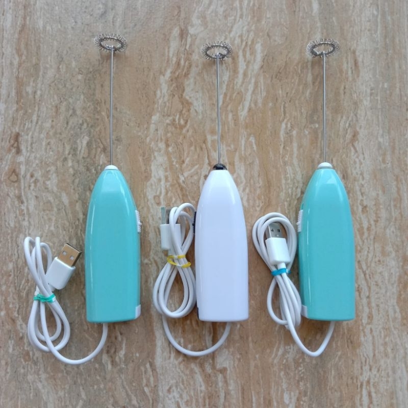 hand mixer mini elektrik tanpa baterai pengocok pengaduk telor kopi milk