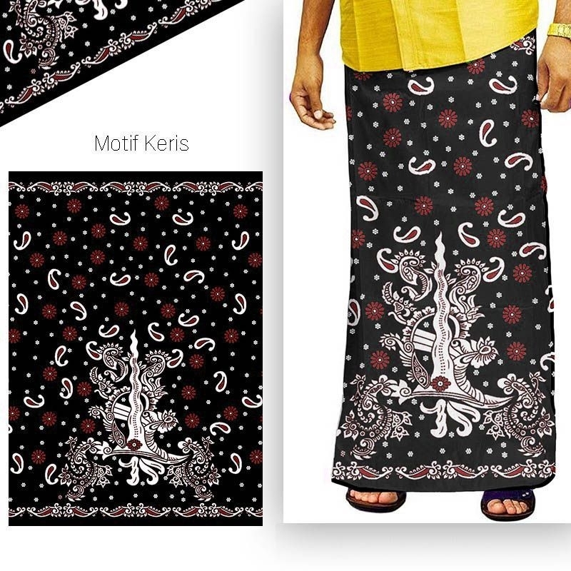 Sarung Batik Halus | Sarung Batik Motif Keris | Sarung Batik Untuk Anak Remaja | Sarung Batik Goyor 