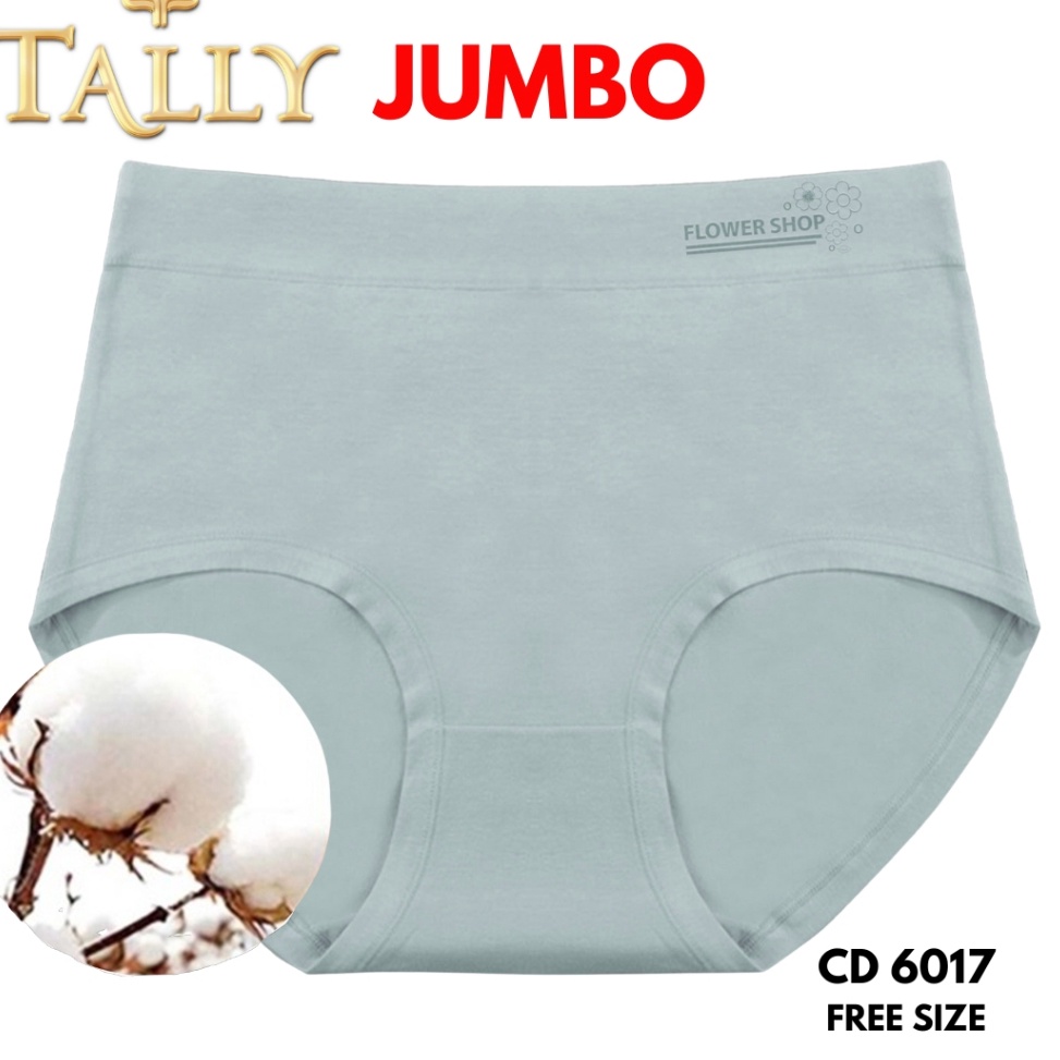 ART Y87C TALLY CD 617 Celana Dalam JUMBO Wanita Bahan Katun fit to XXXXL Cd Basic Big Size Super Lem