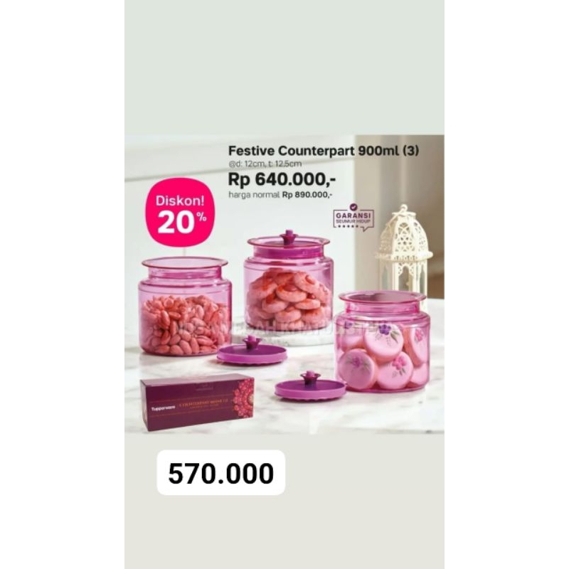 Counterpart 900ml tupperware