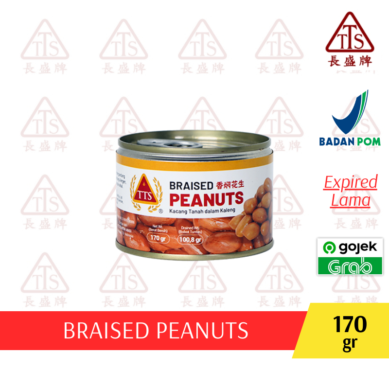 

TTS Braised Peanuts Kacang Tanah Kaleng 170gr