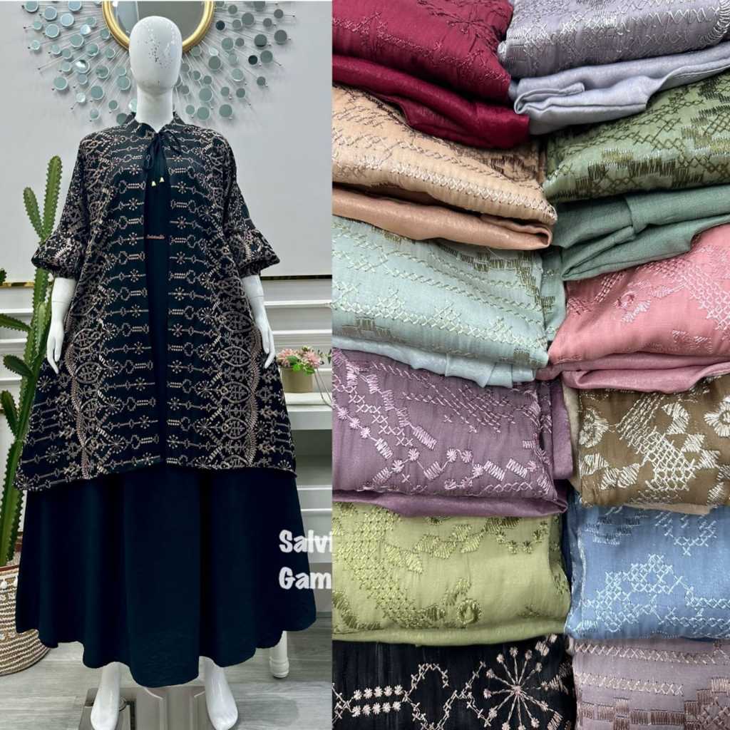 GAMIS SALVINA/GAMIS BORDIR/SALVINA YS ORIGINAL/SALVINA YS GAMIS