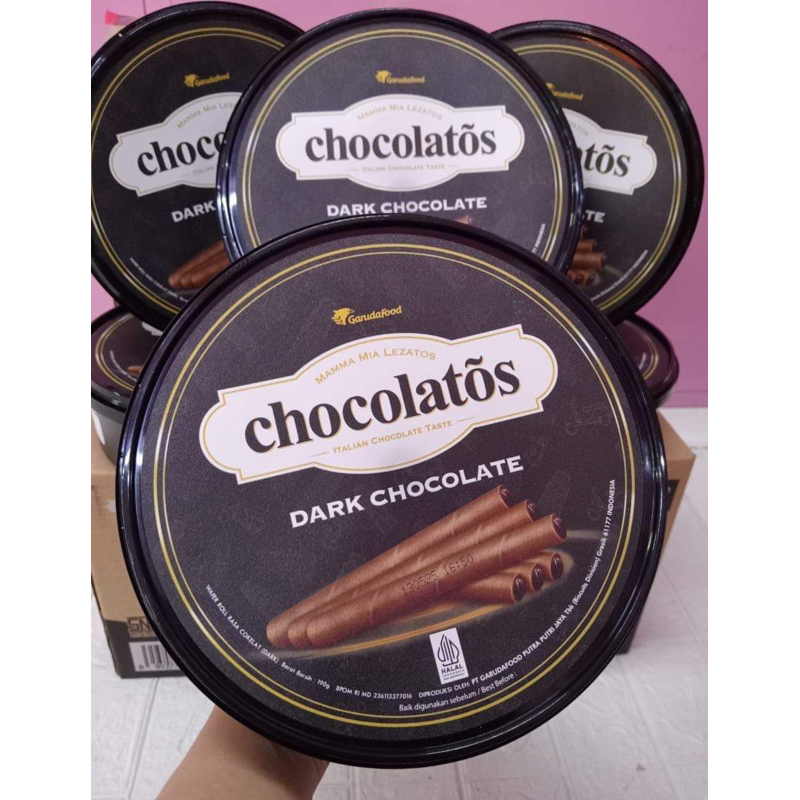 

(DISKON 50% DI VIDEO) Chocolatos Dark Chocolate 190gr