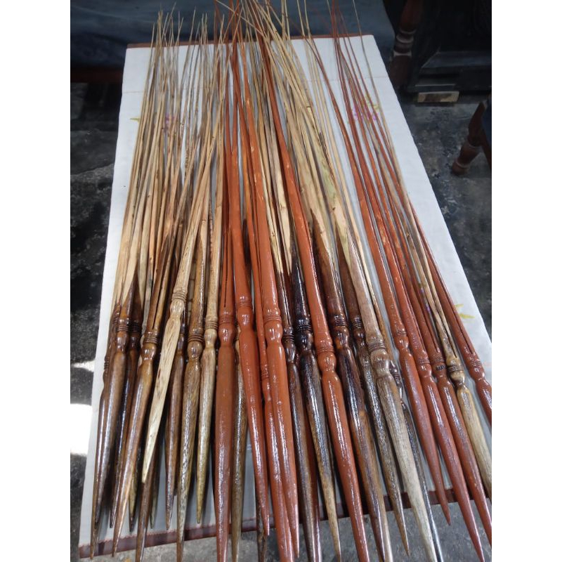 gapit kayu ukuran katongan untuk wayang kulit dan wayang kertas