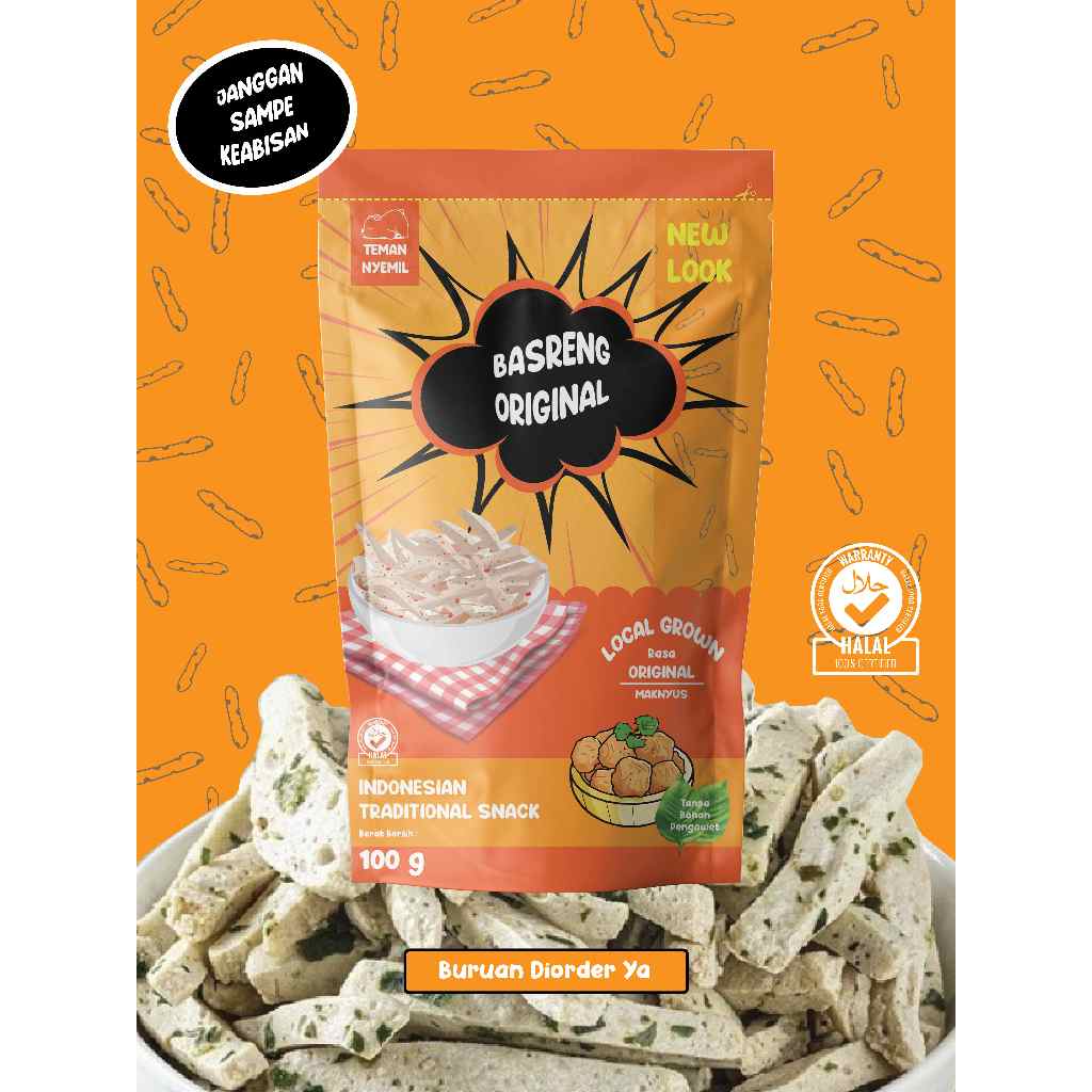 

BASRENG ORIGINAL DAUN JERUK KUALITAS PREMIUM 100gram