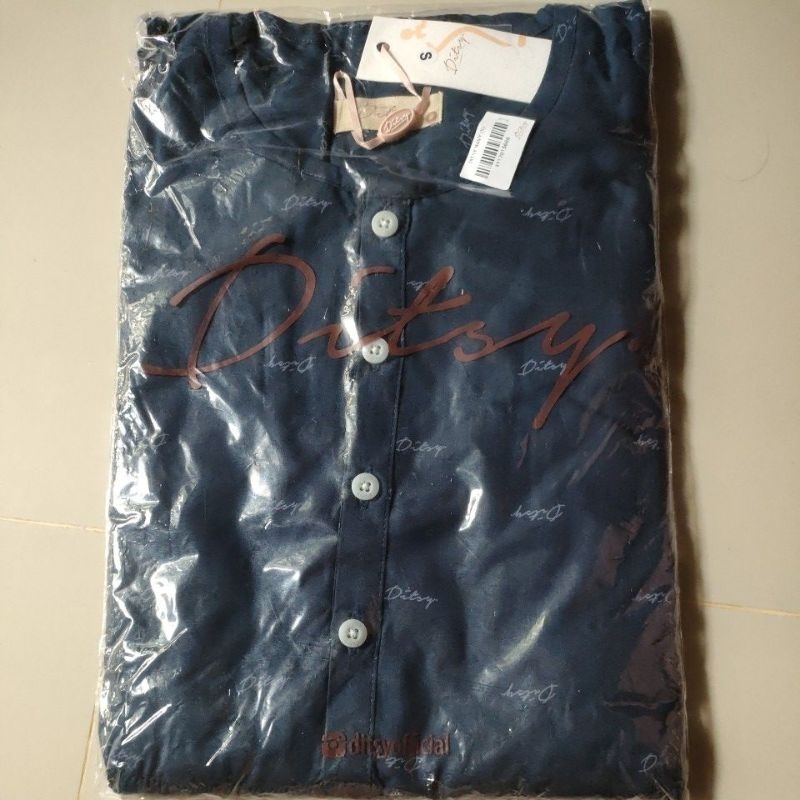 ditsy navy S