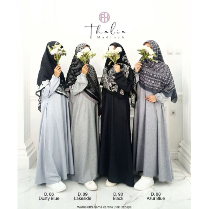 Gamis thalia Pelangi hijab