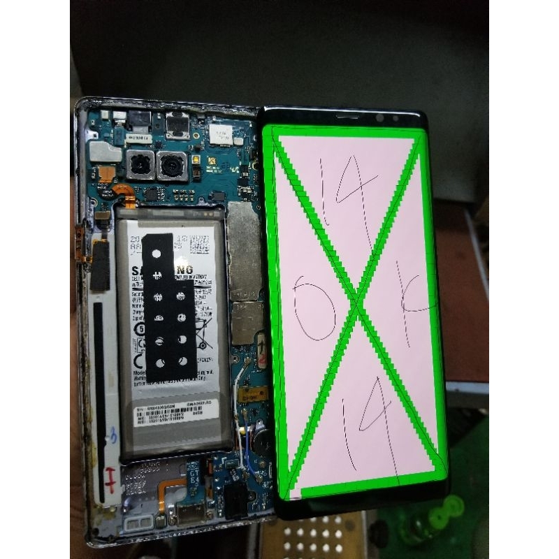 LCD SAMSUNG NOTE 8  N950F ORI COPOTAN