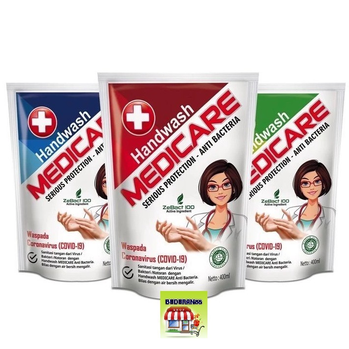 Medicare handwash Refil 400 ml Sabun cuci tangan