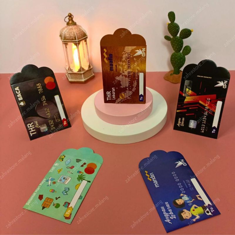 

Amplop Lebaran 1 pack isi 10 (Motif ATM Random)