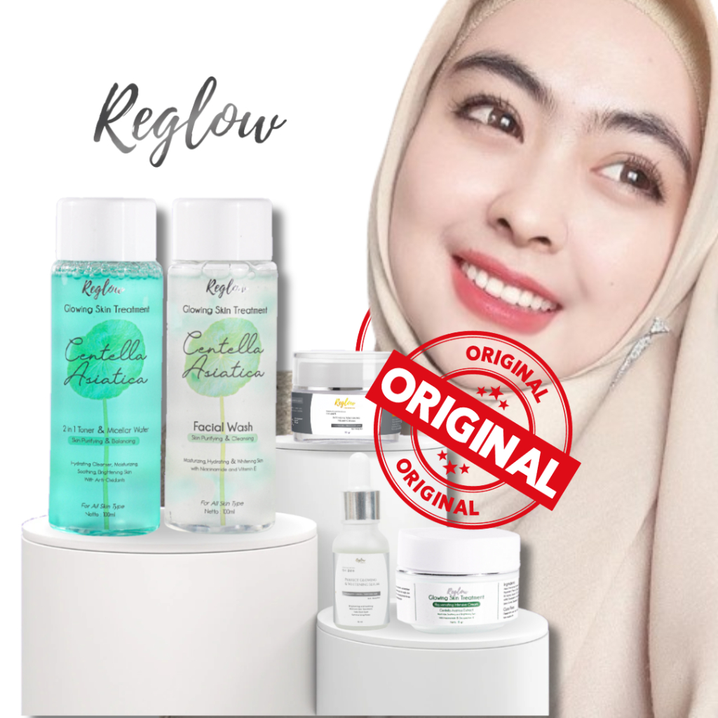 REGLOW DR SHINDY SKINCARE / REGLOW DAY CREAM NIGHT CREAM / REGLOW OFFICIAL REGLOW ORIGINAL