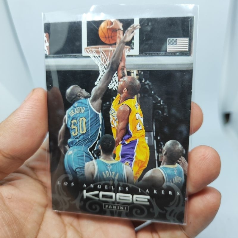 KOBE BRYANT 2012 PANINI ANTHOLOGY DUNK OKAFOR NBA CARD KARTU BASKET