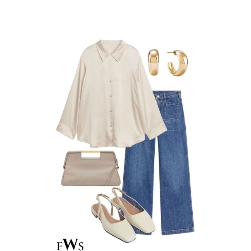 Airflow Crincle Shirt - Kemeja Crincle Wanita Premium