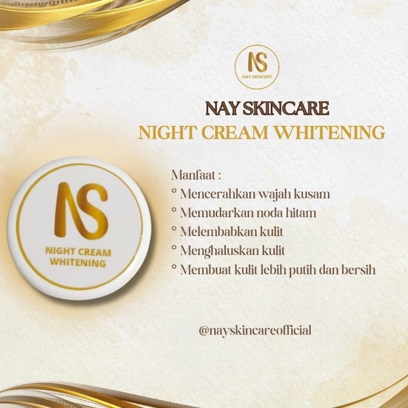 NS NIGHT CREAM WHITENING