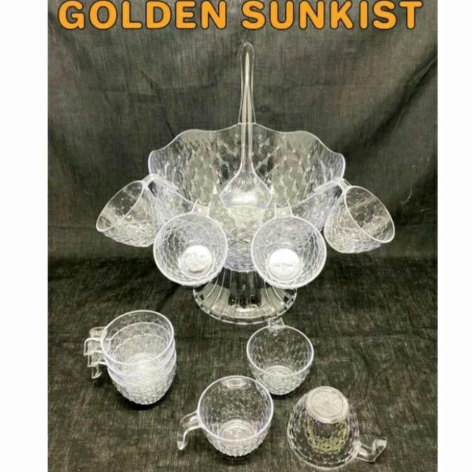 Golden Sunkist  Mangkok Sop Buah Set