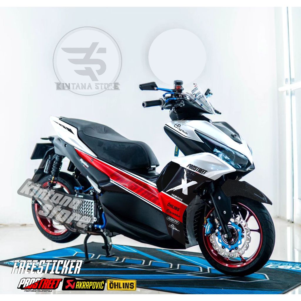 STICKER DECAL AEROX X PROSTREET VIRAL DECAL AEROX TERBARU sticker full body stiker MOTIF PROSTREET