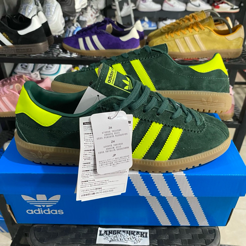 ADIDAS BERMUDA GREEN SLIME