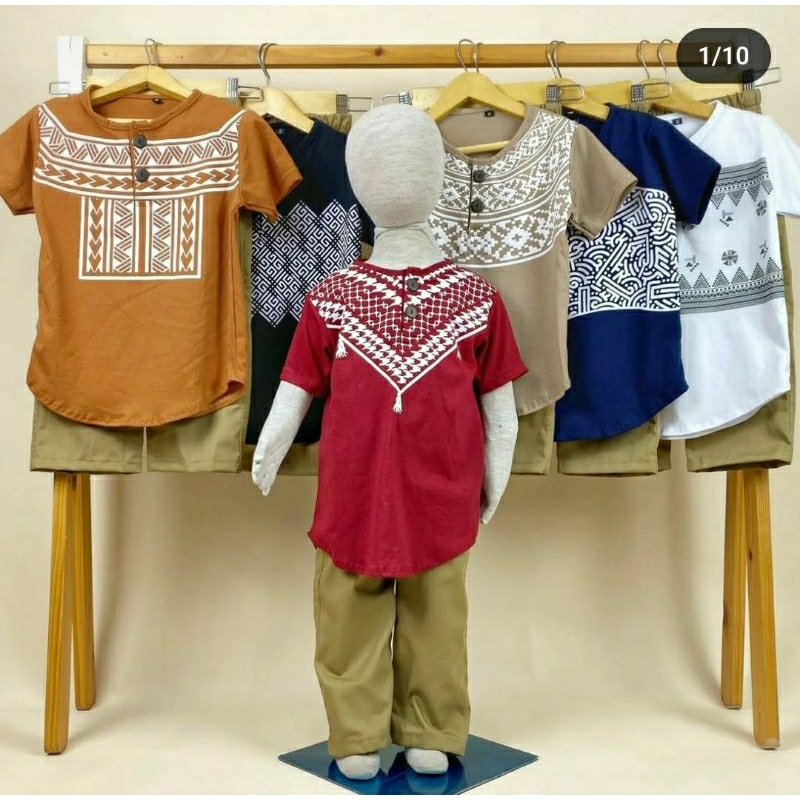 Baju koko set Anak Set kurta premium Anak