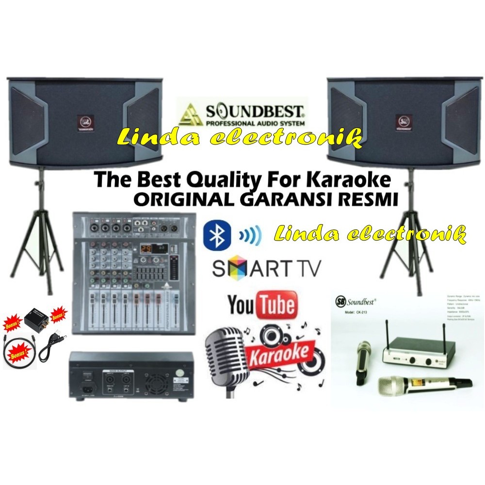 paket sound system ashley studio 4 ashley k2310 ashley voice 1 ORYGINAL dan Paket sound system karao