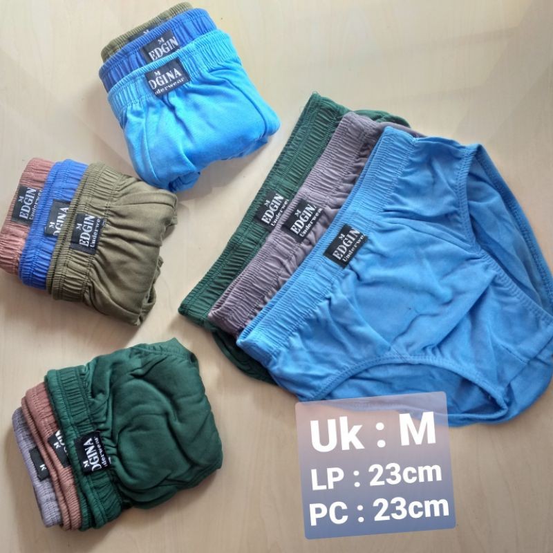 6 PCS SETENGAH LUSIN CELANA DALAM PRIA POLOS / CD ANAK REMAJA ABG DEWASA / CD ANAK MURAH GROSIR