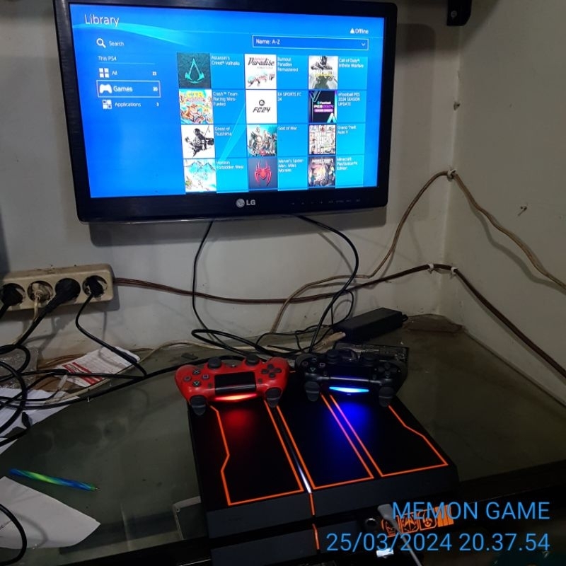 PS4 HEN 1 TB FULL GAME