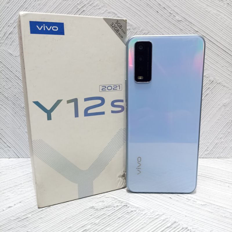 Vivo Y12s 3/32 GB Handphone Second Fullset