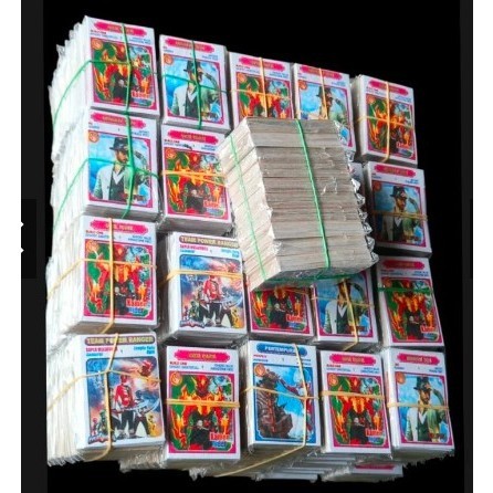 PROMO MURAH 3200 lembar Mainan Kartu Kwartet 4,5x6,5cm / Mainan kartu umbul