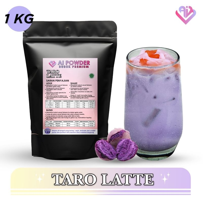 

Taro Latte Bubuk Minuman Premium The Best Instan 1Kg