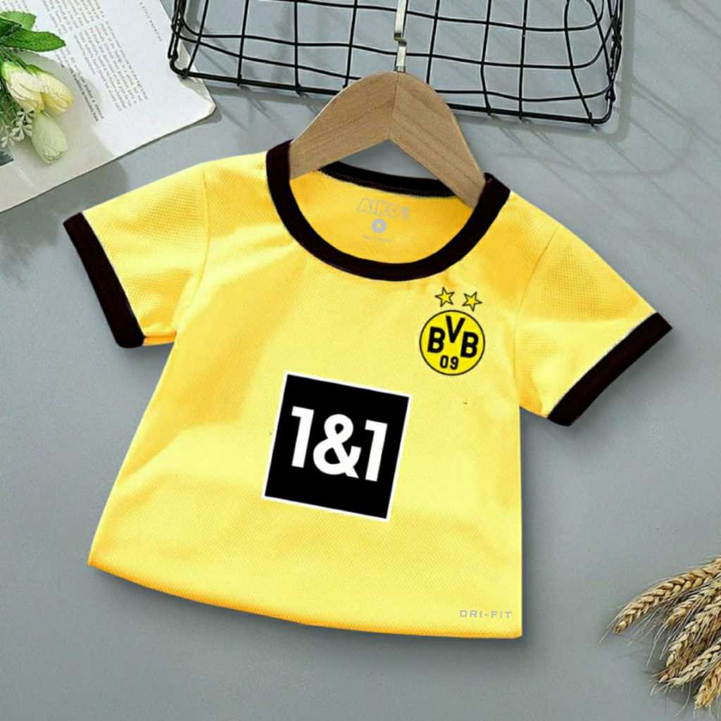 DazzleKids Atasan Jersey Baju Bola Anak - Borussia Dortmund
