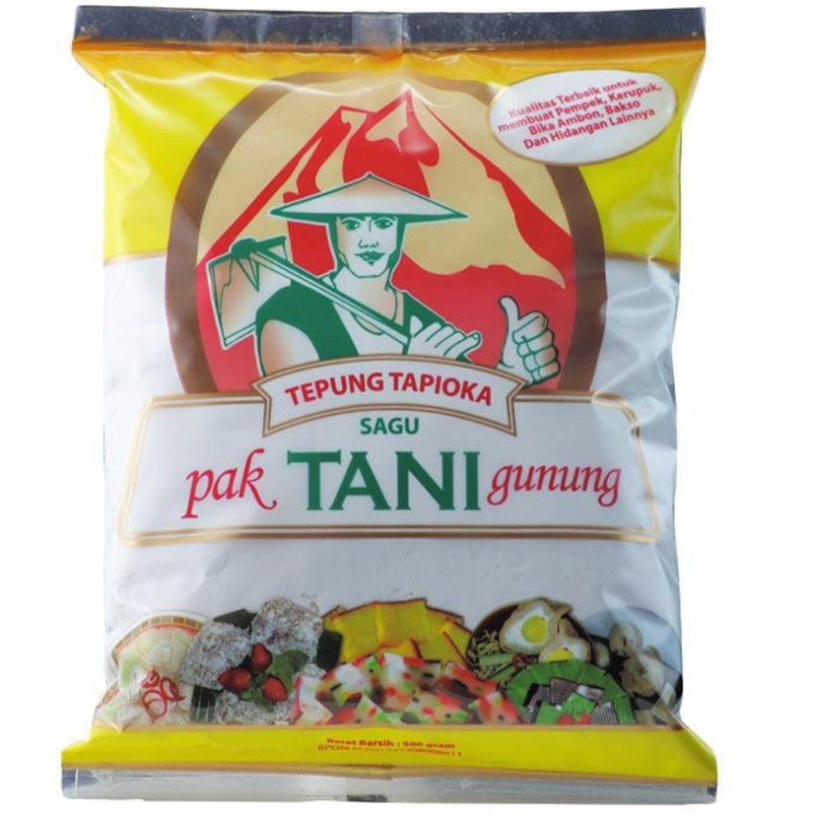 

pak tani gunung tepung tapioka 500gr