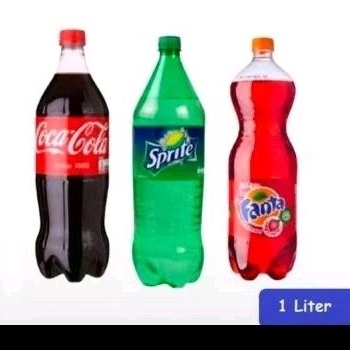 

FANTA SPRITE COCACOLA 1LITERRR