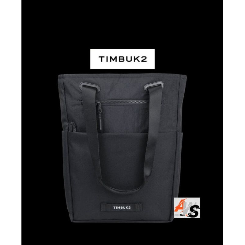 TIMBUK2 SCHOLAR TOTE PACK ECO BLACK (14L)-BAG-US