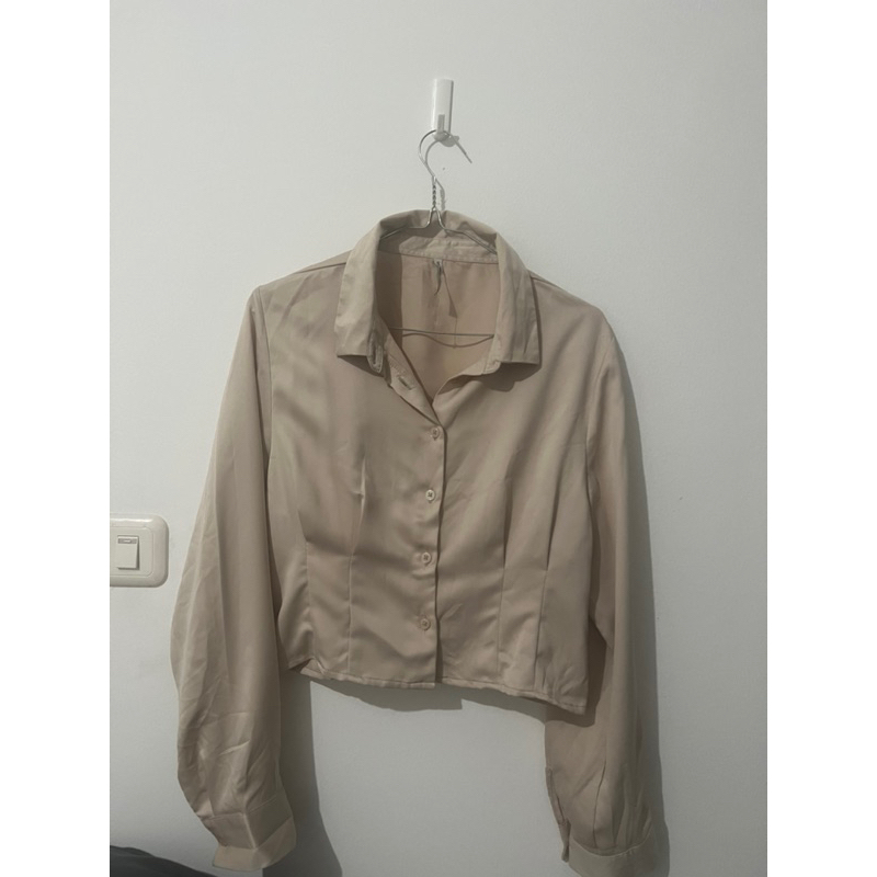 Kemeja/Blouse Crop Top Colorbox