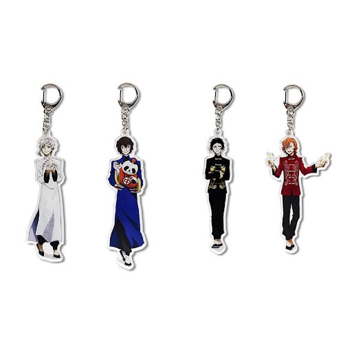 Acrylic Key Holder BSD (Bungo Stray Dogs) - Yokohama Chinatown