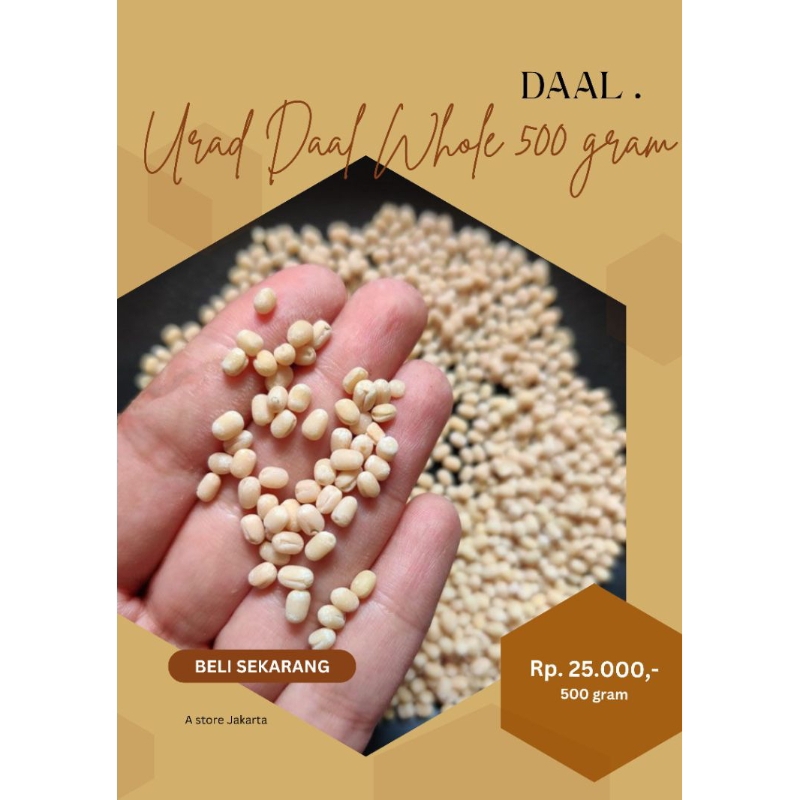 

urad daal whole 500 gram