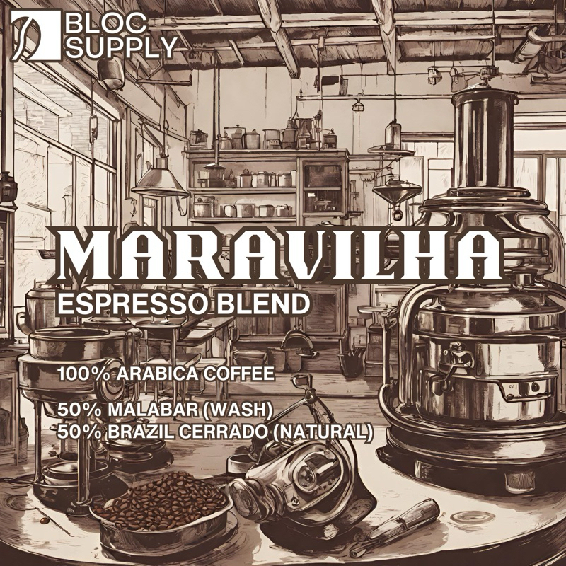 

Biji Kopi MARAVILHA ESPRESSO BLEND
