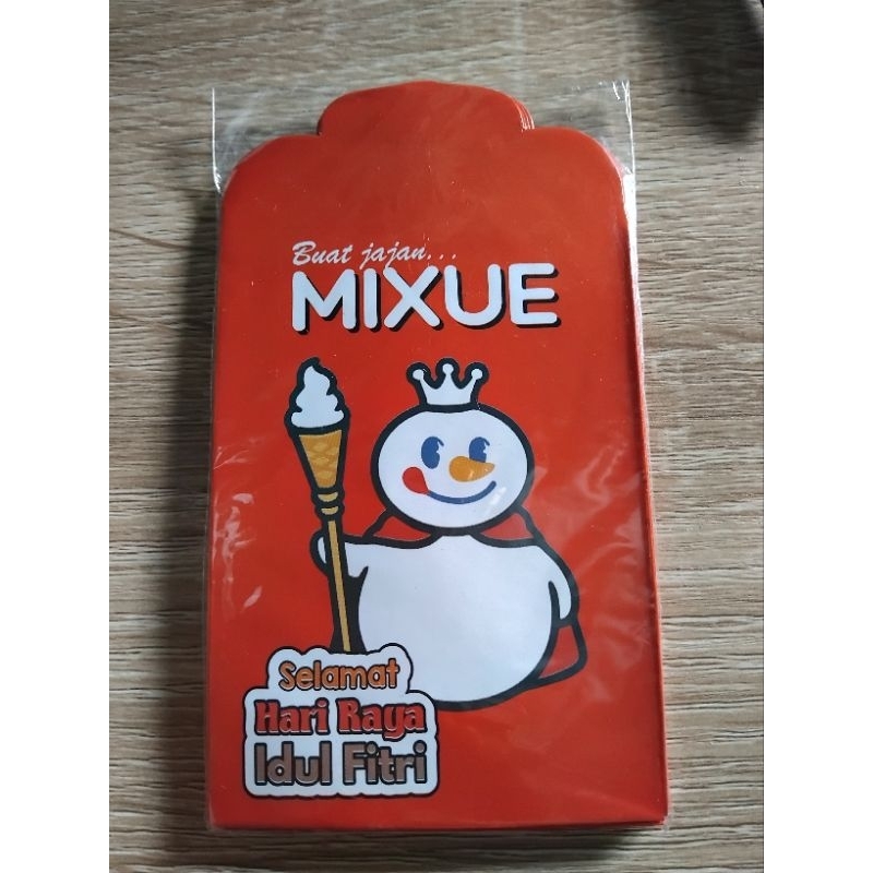 

amplop lebaran mixue angpau idul fitri murah free ongkir