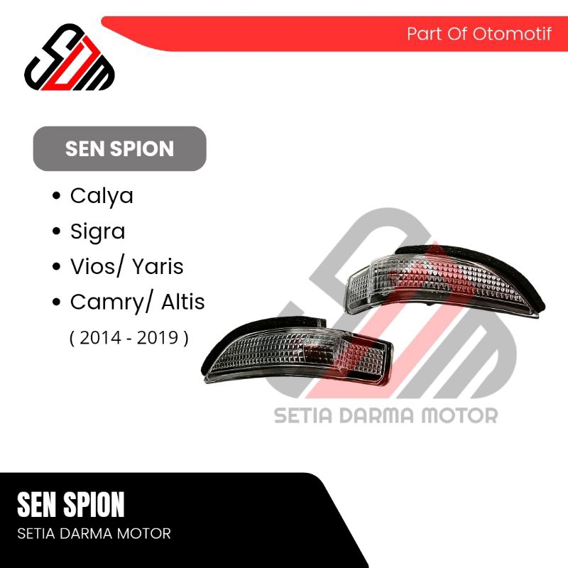 Sen Spion Mobil Calya Sigra Vios Yaris Camry 2014 2015 2016 2017 2018 2019 Sen Spion Calya Sigra