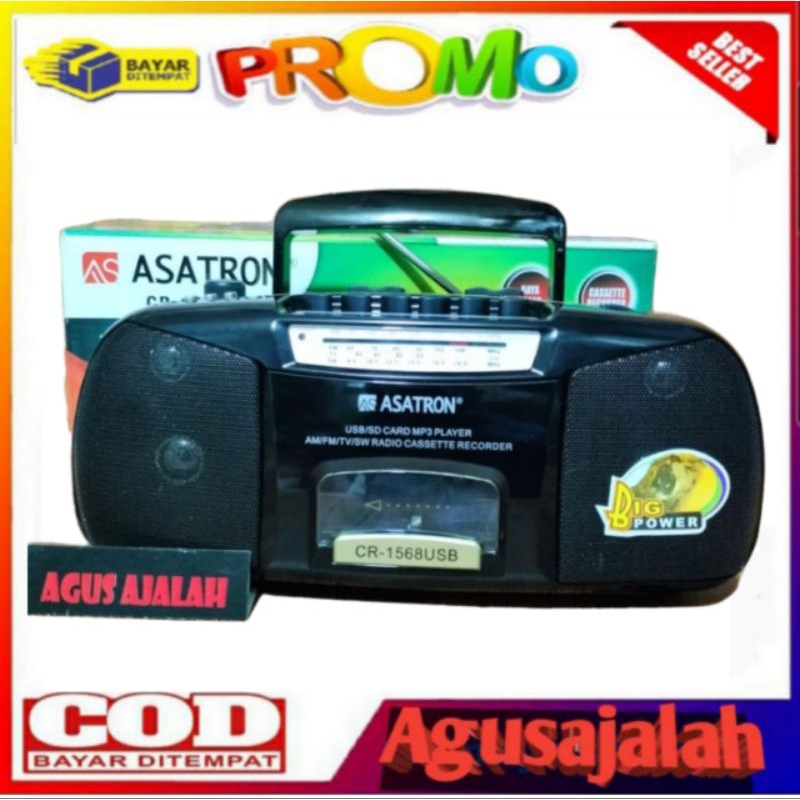Radio Tape Asatron CR-1569/1568 USB